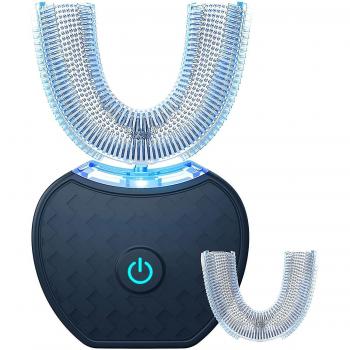 Brosse à dents en U avec fonction de blanchiment
