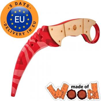 Holz­Messer für CS2 – „Claw Slaughter“ Edition