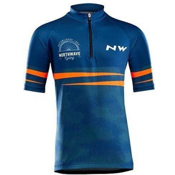 Cycling Kid's Short Origin 2021 – Bleu Orange
