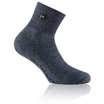 Rohner Fibre Light Quarter Merino Socken, Farbe Blue Denim