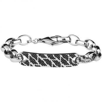 Bracciale Police 21 cm in Acciaio Inossidabile PJ26355BSS.01-S