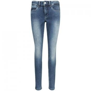 MAC Skinny Fit Jeans DREAM in Blau, Größe 32/32