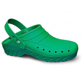 Zueco Antibacterial SBS 02‑S Verde – Material Polimérico