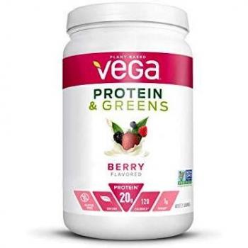 Vega Protein & Greens Berry 609 g – Berry‑Green Energy