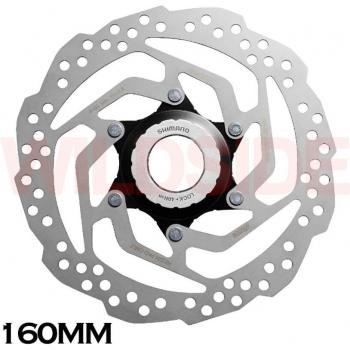 Rotor de freno de disco ALTUS para MTB, bloqueo central, 180/160mm