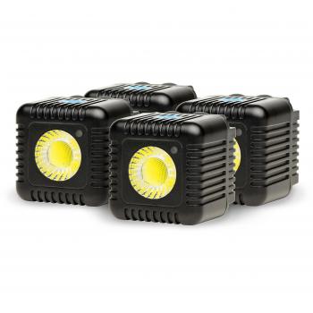 Action‑Kamera Licht von Lume Cube – 4‑faches Schwarzes Set