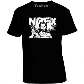 Nofx T-Shirt Feliz Negro Talla L