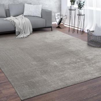 Paco Home Teppich Cadiz 630, rechteckig, Höhe: 14 mm, Uni-Farben, besonders weich, waschbar, auch als Läufer erhältlich