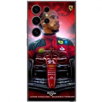 Custodia Samsung Galaxy S25 Ultra Lewis Hamilton Ferrari Maniacase Originale