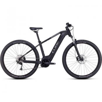Cube Reaction Hybrid Performance 625 Electric Mountain Bike Black/Grey Size M