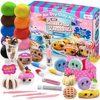 Colorful Mini Treats Air Dry Clay Collection