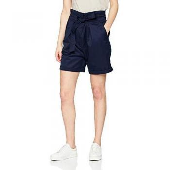 G-STAR RAW Bristum Paperbag Pantalones Cortos, 26W, Azul
