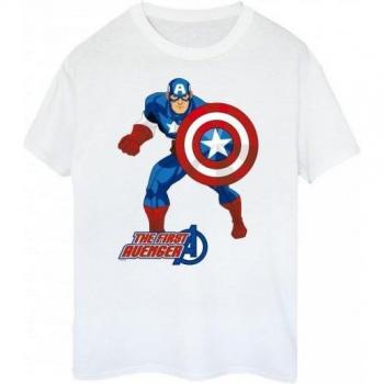 Maglietta Unisex Adulto Captain America Il Primo Vendicatore