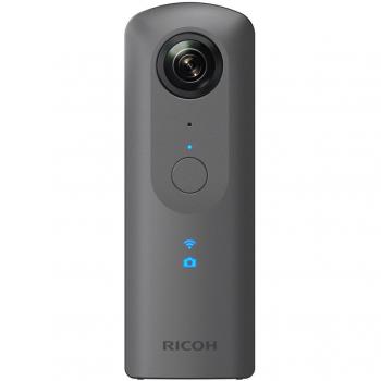 Black Ricoh Theta V 4K 360° Panoramic Camera