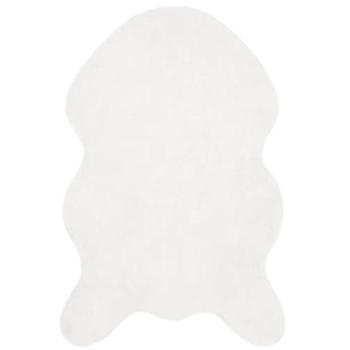 Polyester Rabbit Fur Rug – Olite White, 50x80cm, VidaXL