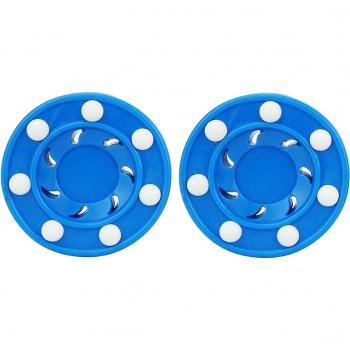 2x Straßeneishockeypucks, 7,6 cm Ø, 2,5 cm Dicke