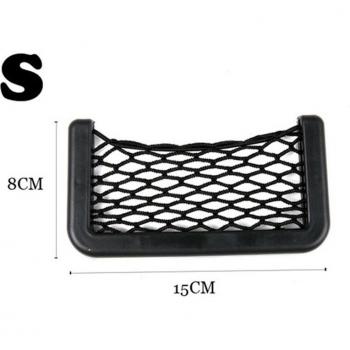 Car Net Bag Phone Holder Storage Pocket for Crown