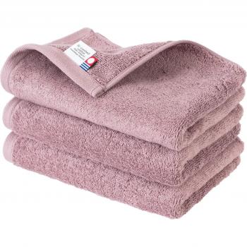 Sun Jokin Cotton Leon Face Towels – 3‑Pack Bloom Imabari