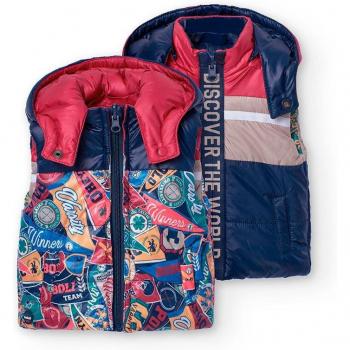 Gilet Reversibile con Zip per Bambini