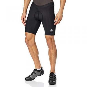 Odlo Uomini Pantaloni da ciclismo Calzoncini Breeze Tights (S) Nero S