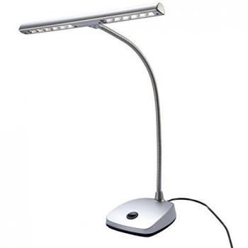 K&M Pianoleuchte LED silber