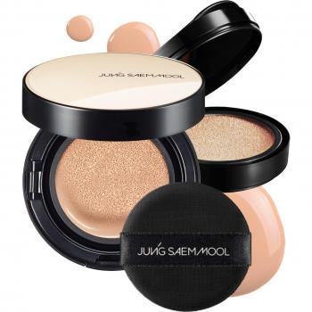 JUNG SAEM MOOL Essentielles Haut Nuder Kissen feuchtigkeitsspendendes Make-up + Nachfüllung Farbton Helles Rosa 2x14 g