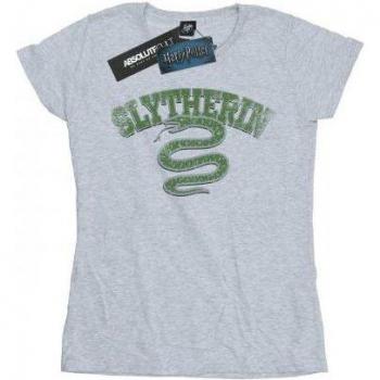 Harry Potter Slytherin Damen Baumwoll T-Shirt