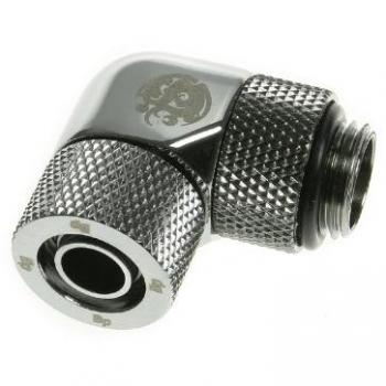 Bitspower BP‑LRV ¼″ Silver Tube Fitting