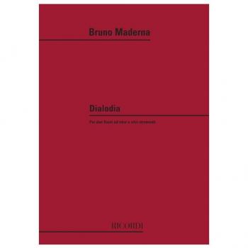 Partitions classique RICORDI MADERNA B.