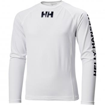 Rashguard estivo bambino Helly Hansen 001 BIANCO