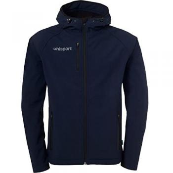 UHLSPORT Women's Navy Softshell Jacket – Essential Series, Small
