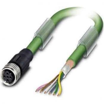 Phoenix Contact 1507133 Sensor-/Aktor-Datensteckverbinder, konfektioniert M12 Buchse, gerade 10.00