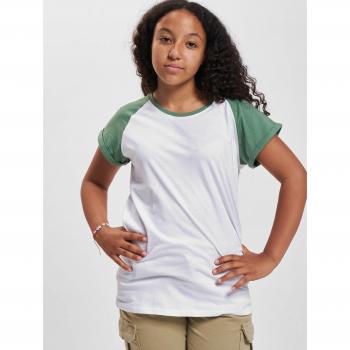 Bright/Muted Raglan Shirt for Girls