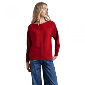 Street One Femme Dolman Rouge Pull-over