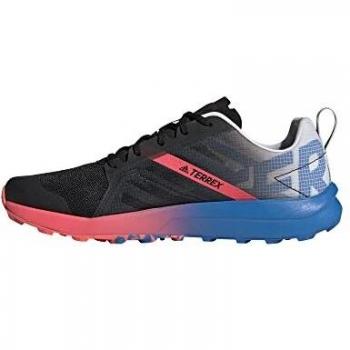 Terrex Speed Flow Herren-Schuhe Adidas Low, Core Black/Crystal White/Turbo, 47 ⅓ EU