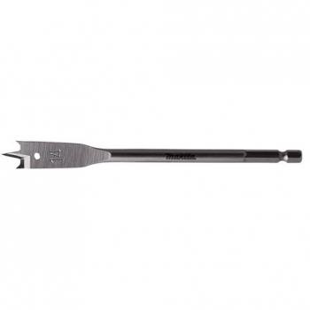 Makita 1/4 Hex Shank Flat Wood Drill Bit – 14mm, 150mm Single Pack