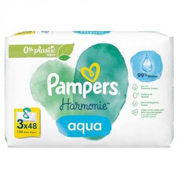 Pampers Harmonie Aqua Baby Wipes