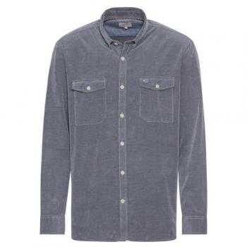 Camel active Regular Fit Freizeithemd mit Button-Down-Kragen, Größe M