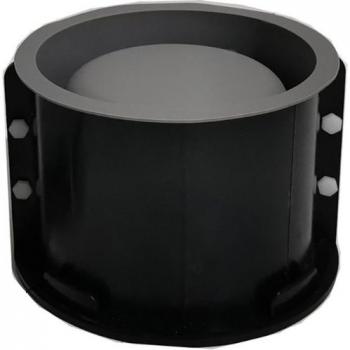 Pot de Fleur Béton Rond 6 – Moule en Silicone pour Succulents