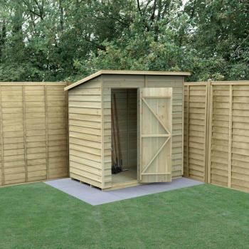 Forest Garden 6 x 4ft Windowless Pent Shed