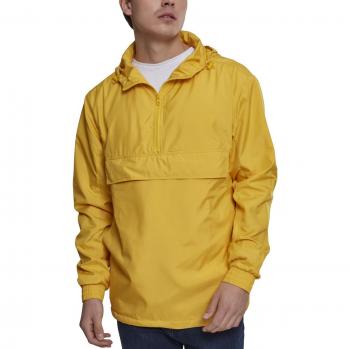 Chrome-Yellow Pull‑Over Jacket für Herren – Urban Classic