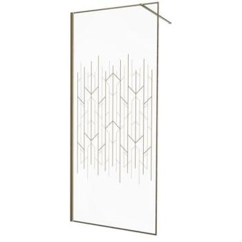 Paroi Or Brossé Kinedo Design 90 cm Art Déco