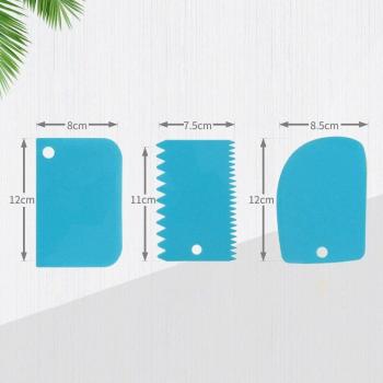 3Pcs Irregular Edge Cake Decorating Tools