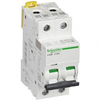 Interruptor automático 2P 20A curva D Schneider Electric