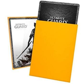 Fundas de cartas ultimate guard katana sleeves tamaño estándar amarillo (100)
