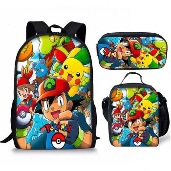 Set de Mochila Pikachu Pokémon 3 Piezas