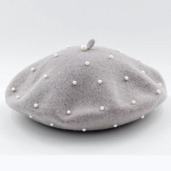Vintage French Pearl Beret