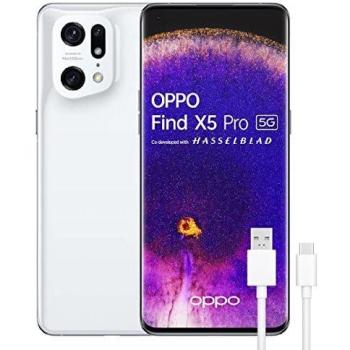Oppo Find X5 Pro Noir 12 Go RAM 256 Go Blanc