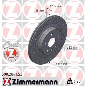Zimmermann Sport Brake Rotor 590284152