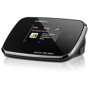 Albrecht DR 52 CA Uhr Digital Schwarz Radio (27254)